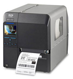 SATO CL408NX Bar code Printer Thermal transfer printer - 4.1 Inch.print width - cast aluminum frame - full-color LCD screen - 203 dpi - Parallel - Serial - USB (2) - Bluetooth - Ethernet