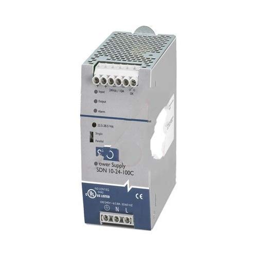 SOLA-HD SDN10-24-100C Power Supply; AC-DC; 24V@10A; 85-264V In