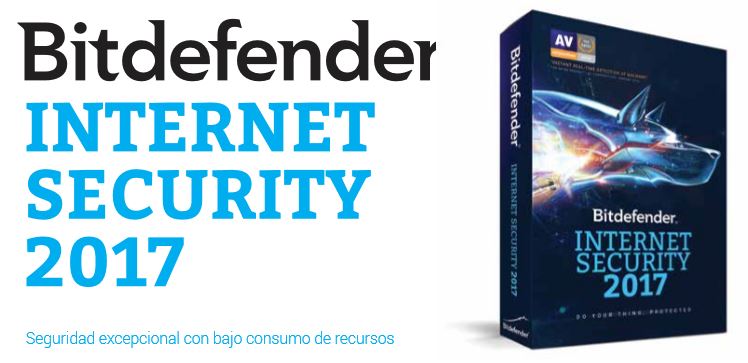 BITDEFENDER INTERNET SECURITY 2017 2YR 1+1 USR MX (TMBD-087)