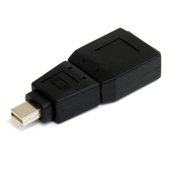 Adaptador Convertidor Mini DisplayPort? a DisplayPort? - Mini DP Macho DP Hembra