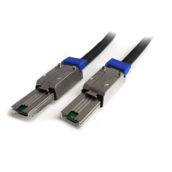 Cable 2m SFF-8088 a SFF-8088 Mini SAS mSAS iSAS Externo Serial Attached SCSI Molex iPass?