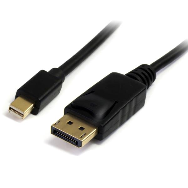 Cable de 3m Adaptador de Mini DisplayPort? 4k 1.2 Macho a DisplayPort Macho- Negro