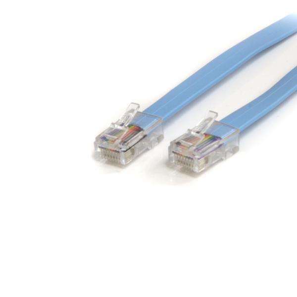 Cable de 1.8m Rollover de Consola Cisco -  RJ45 Macho a Macho