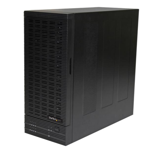 Gabinete de Discos Duros USB 3.0 / eSATA UASP con 8 Bahías SATA III 6Gbps de 2.5 o 3.5 Pulgadas Hot Swap