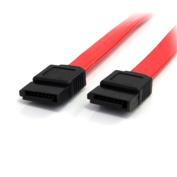 Cable SATA 0.45m - Rojo - 18in Pulgadas Cable Serial ATA