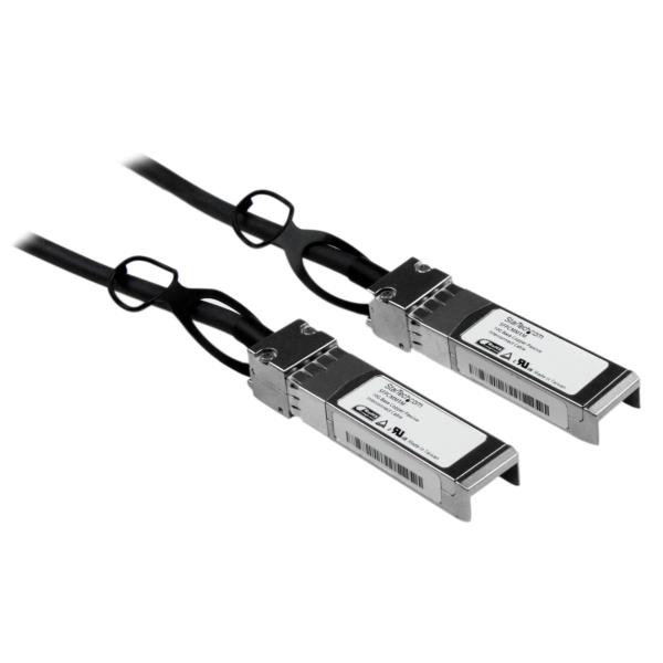 Cable 1m de Red Twinax Cobre SFP+ 10 Gigabit Ethernet Direct Attach Conexión Directa - 10GBASE-CU