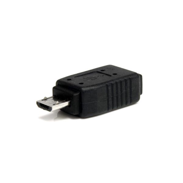 Adaptador Mini USB a Micro USB - 1x MicroUSB-B Macho - 1x MiniUSB-B Hembra