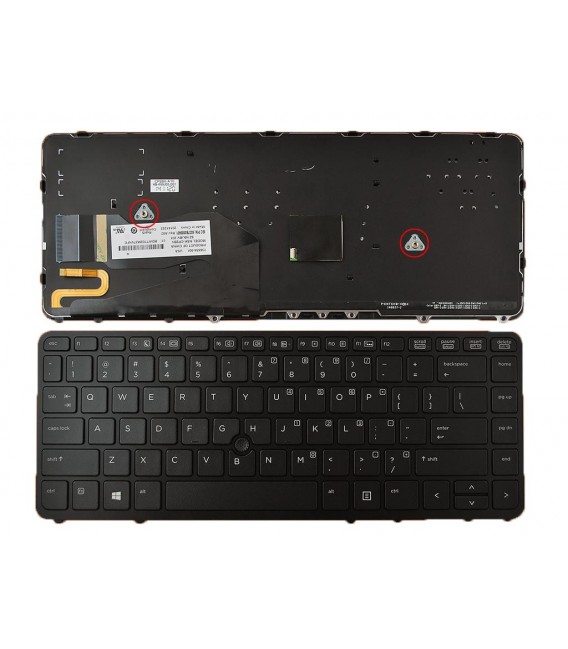 Teclado Iluminado Para Hp 736654-161 731179-161 736658-161  Español
