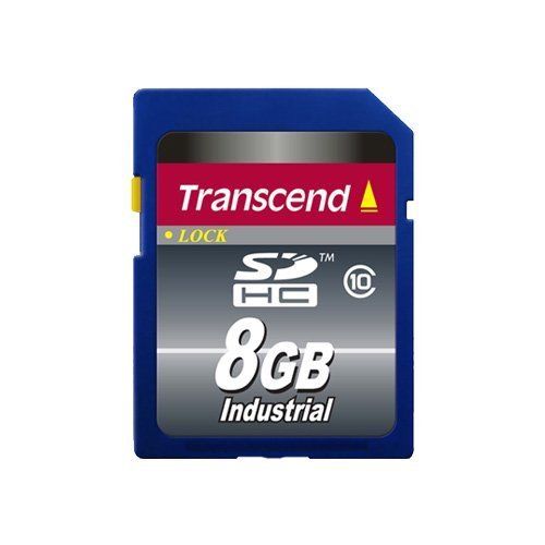 Transcend 8 GB Secure Digital High Capacity (SDHC) - 1 Card - (ts8gsdhc10i)