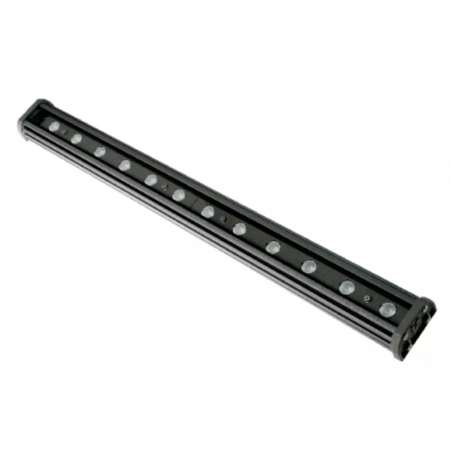 Orion 4FT 24 LEDS blanco frío, óptica elíptica acabado anodizado+grafito 110-220VAC