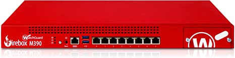 WatchGuard Firebox M390 de alta disponibilidad con soporte estándar de 3 años (WGM39001603)